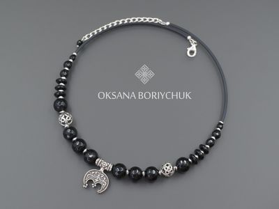 Чокер "Місячний агат"