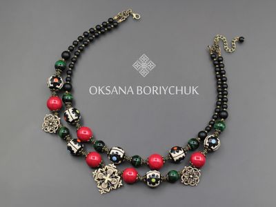 Намисто &quot;Подільський квіт&quot;