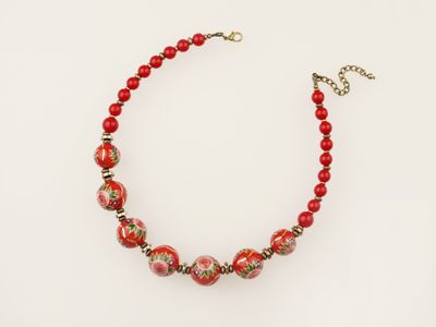 Намисто "Рум'яна молодиця"