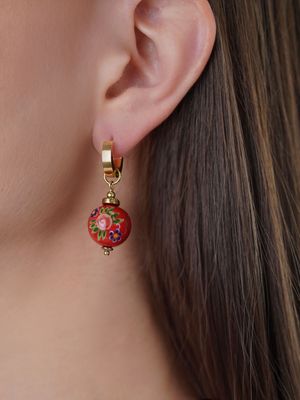 Сережки "Красна панна"