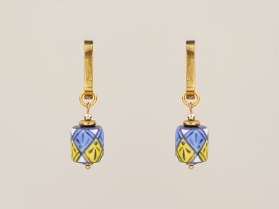 Сережки "Квітучий символ"