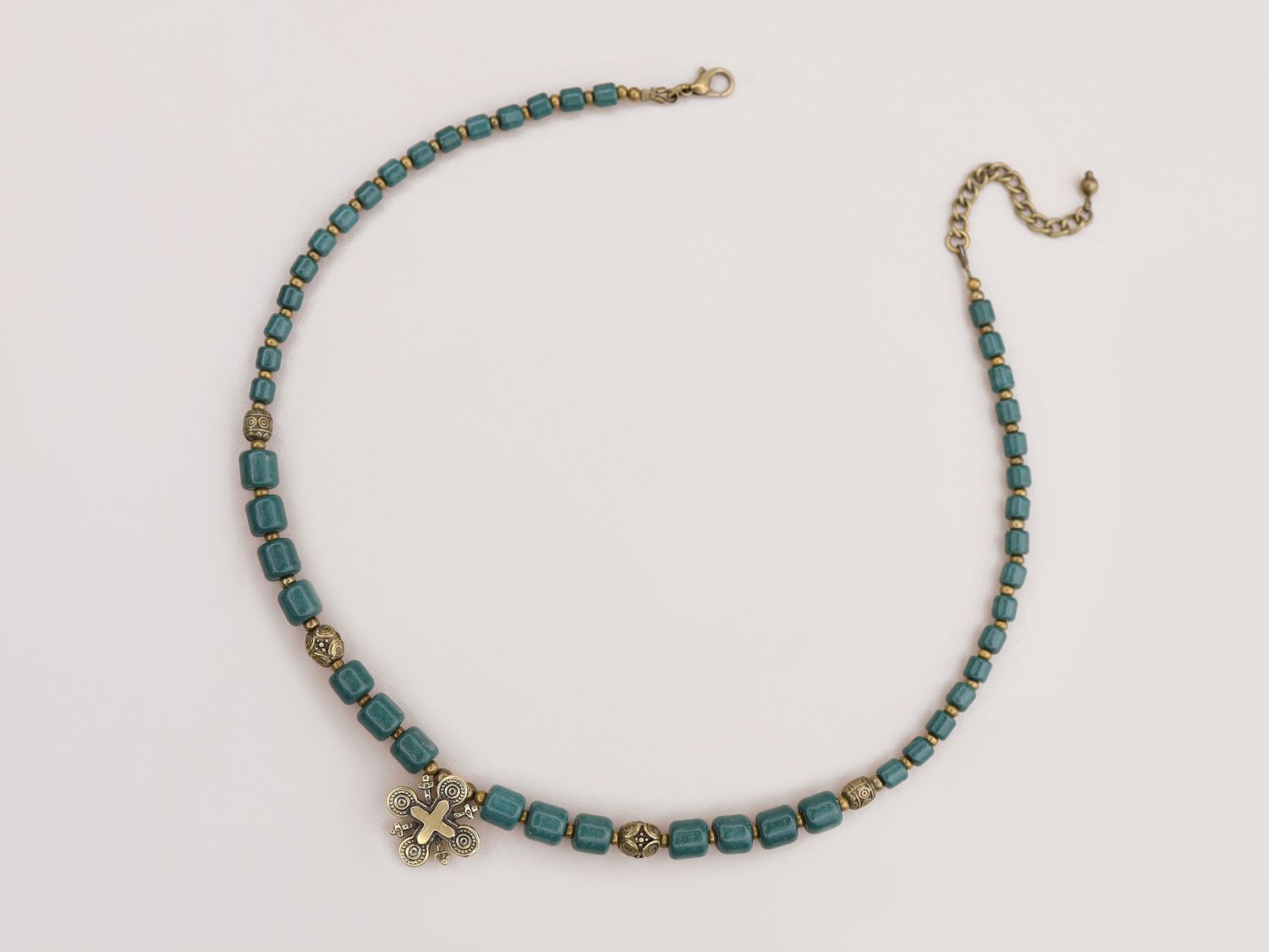 Намисто "Зелена діброва"