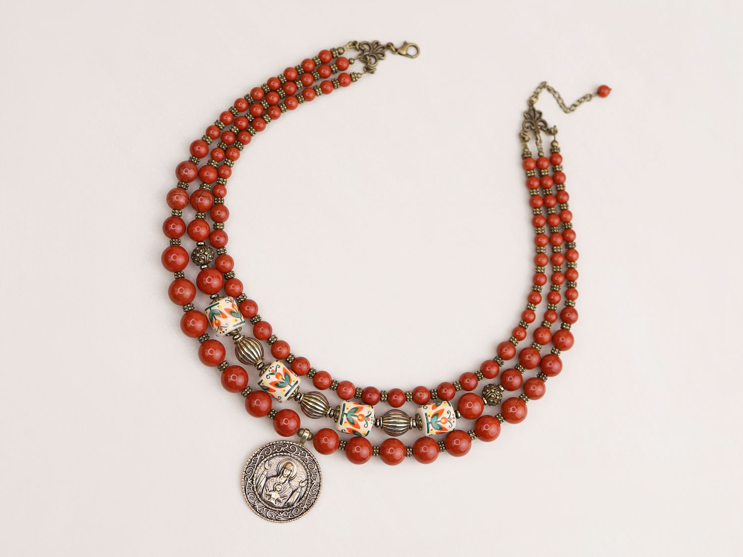 Намисто "Наївні мотиви"