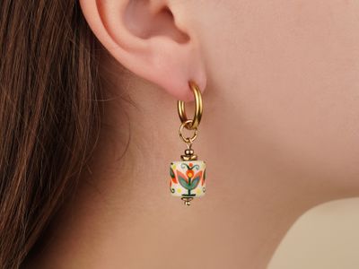 Сережки "Лагідний орнамент"