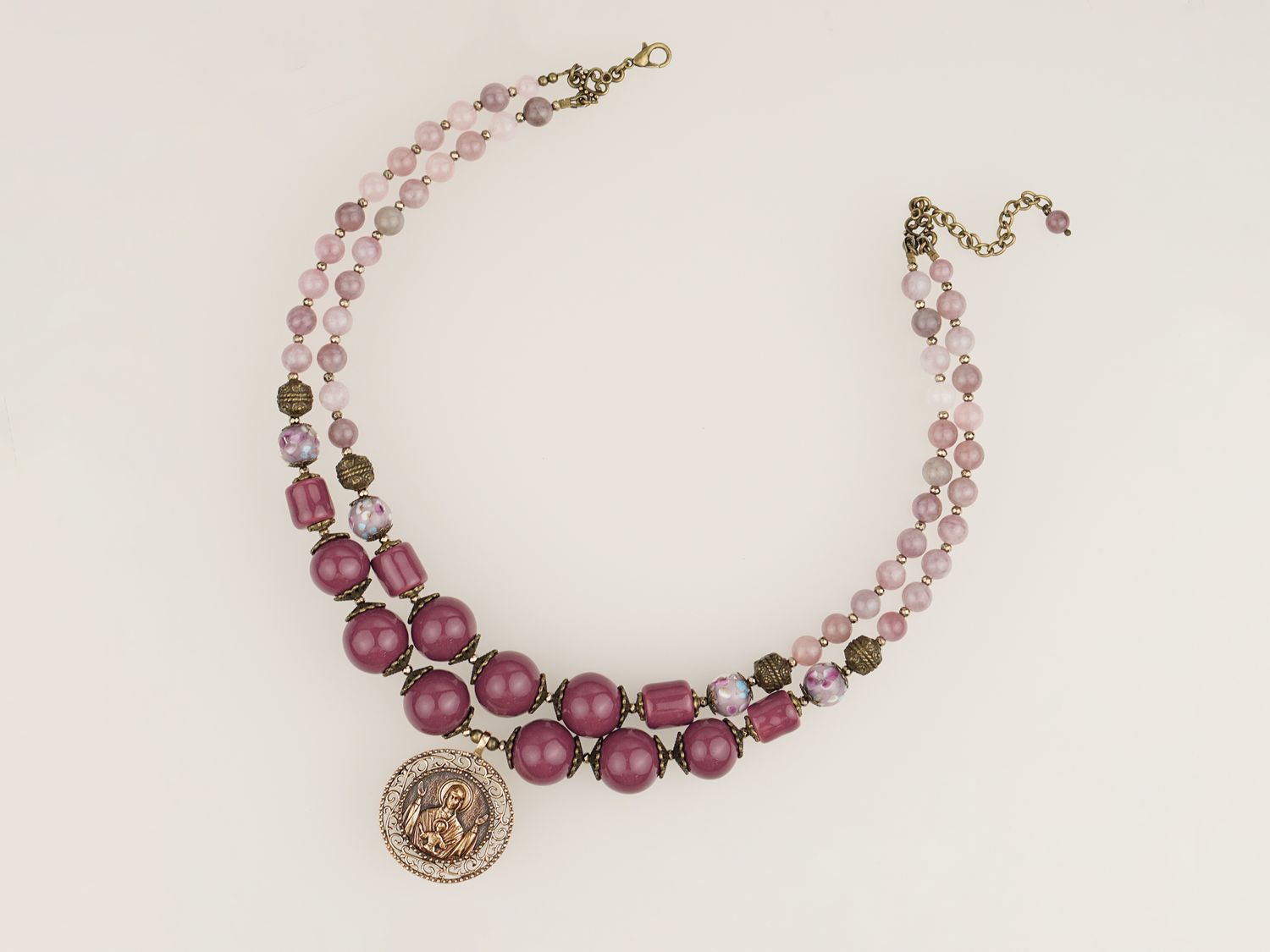 Намисто "Жоржиновий букет"