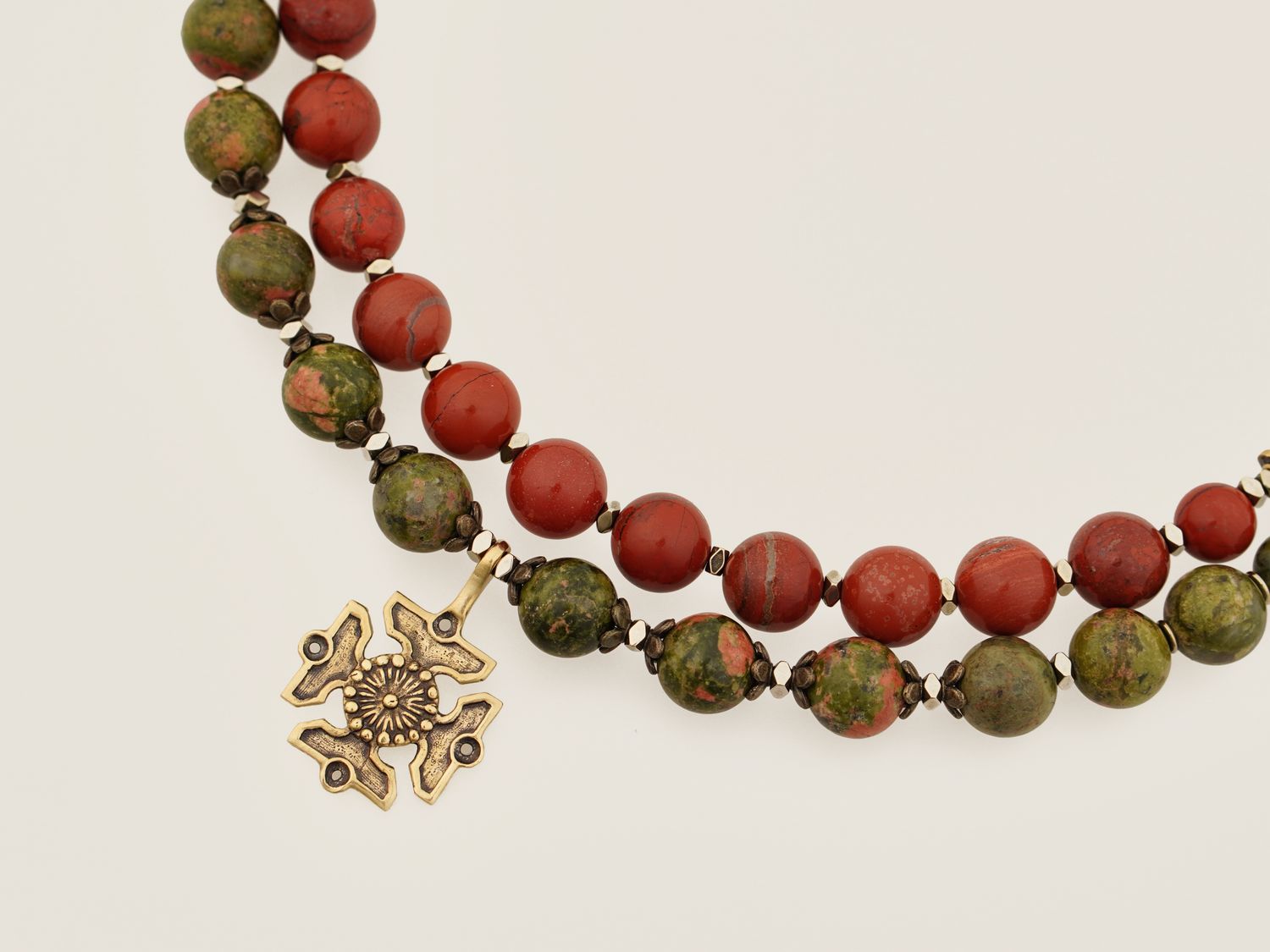 Чокер "Вереснева фреска"