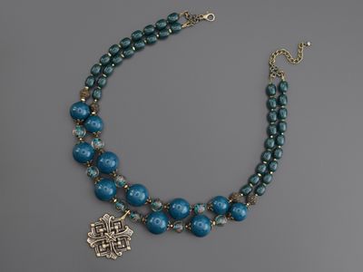 Намисто "Таємничий цвіт"