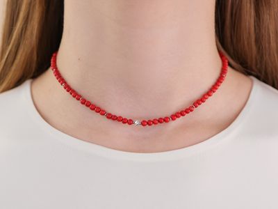 Намисто "Багряне сонце"