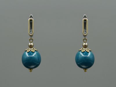 Сережки "Глибина океану"