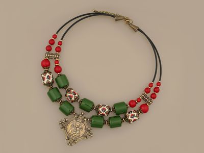 Чокер "Зимове гроно"