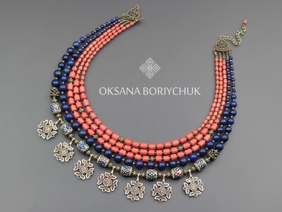 Намисто "Гуцулка Ксеня"