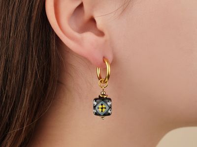 Сережки "Гуцульські орнаменти"