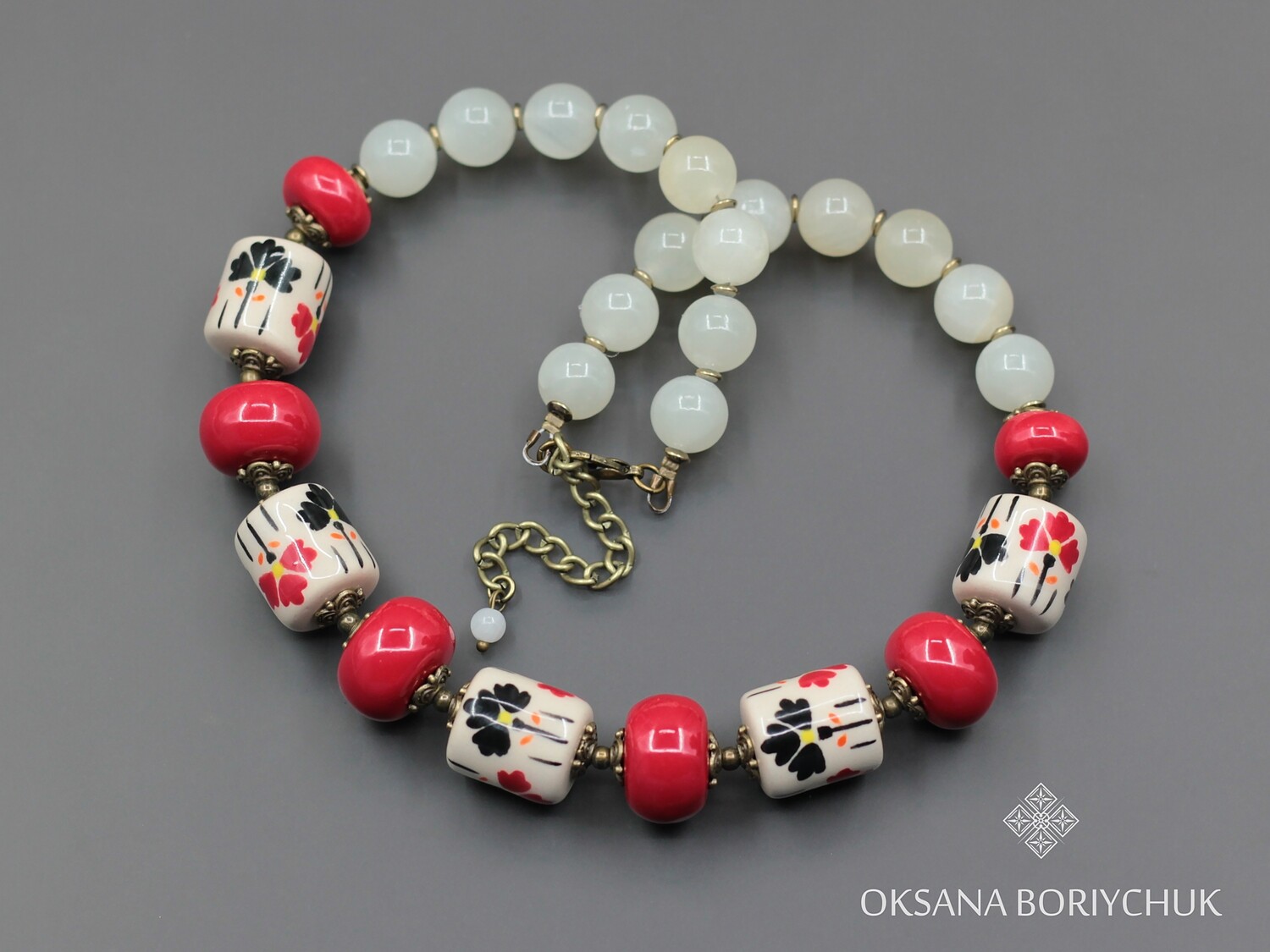 Намисто "Квітуча уява"