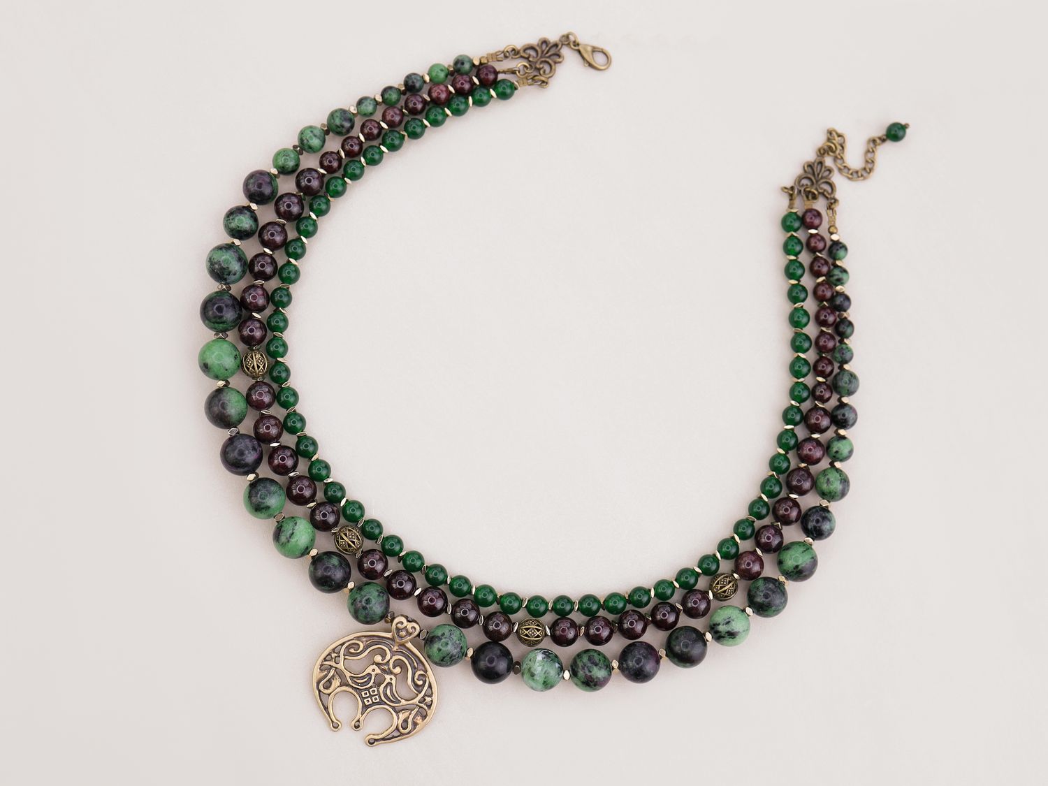 Намисто "Лісова лунниця"