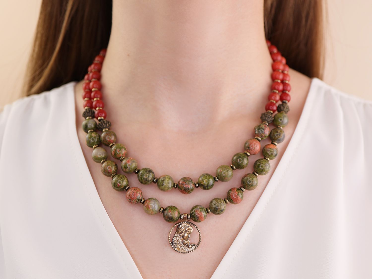 Намисто "Барви степу"