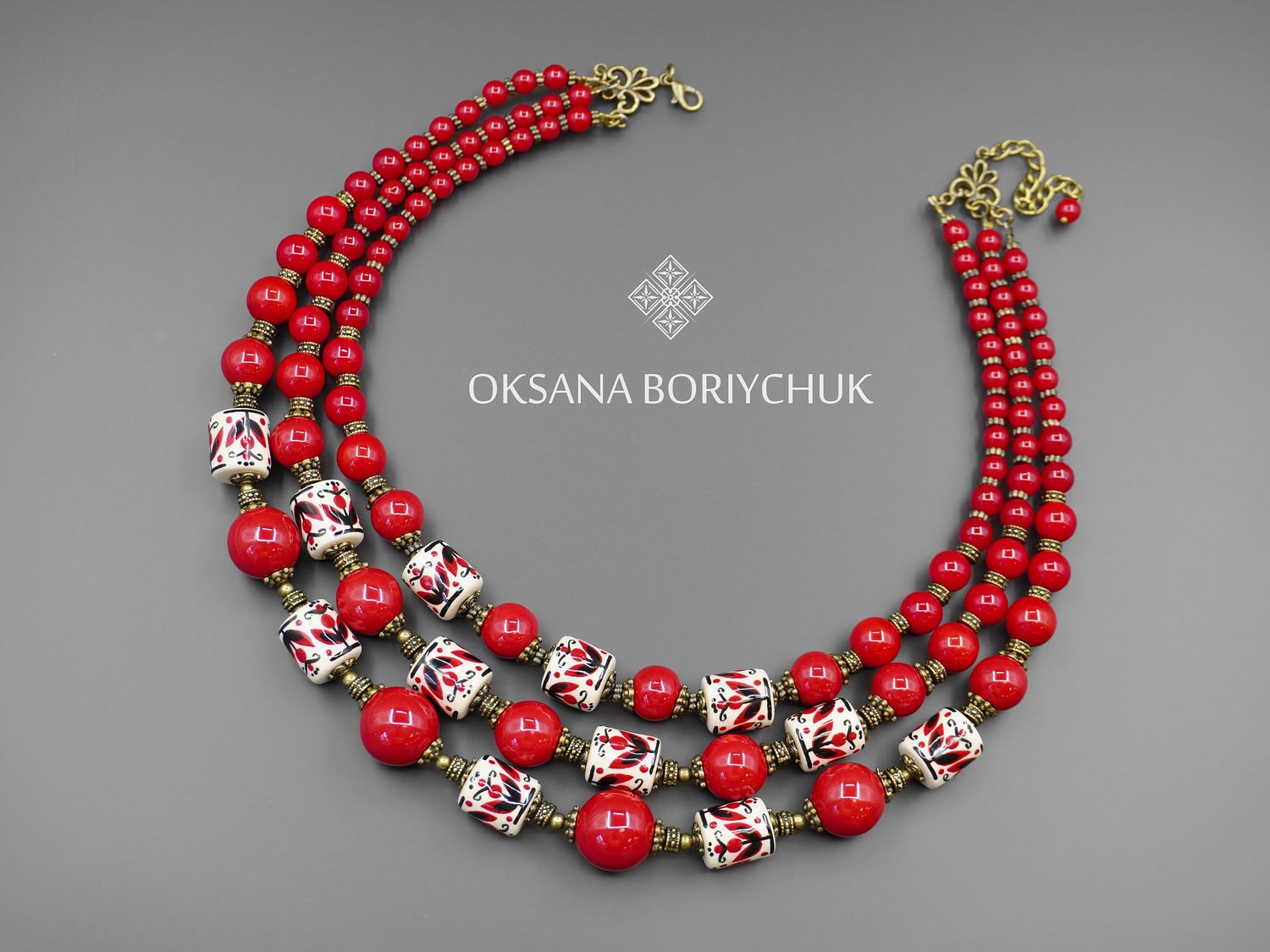 Намисто "Квітнева врода"