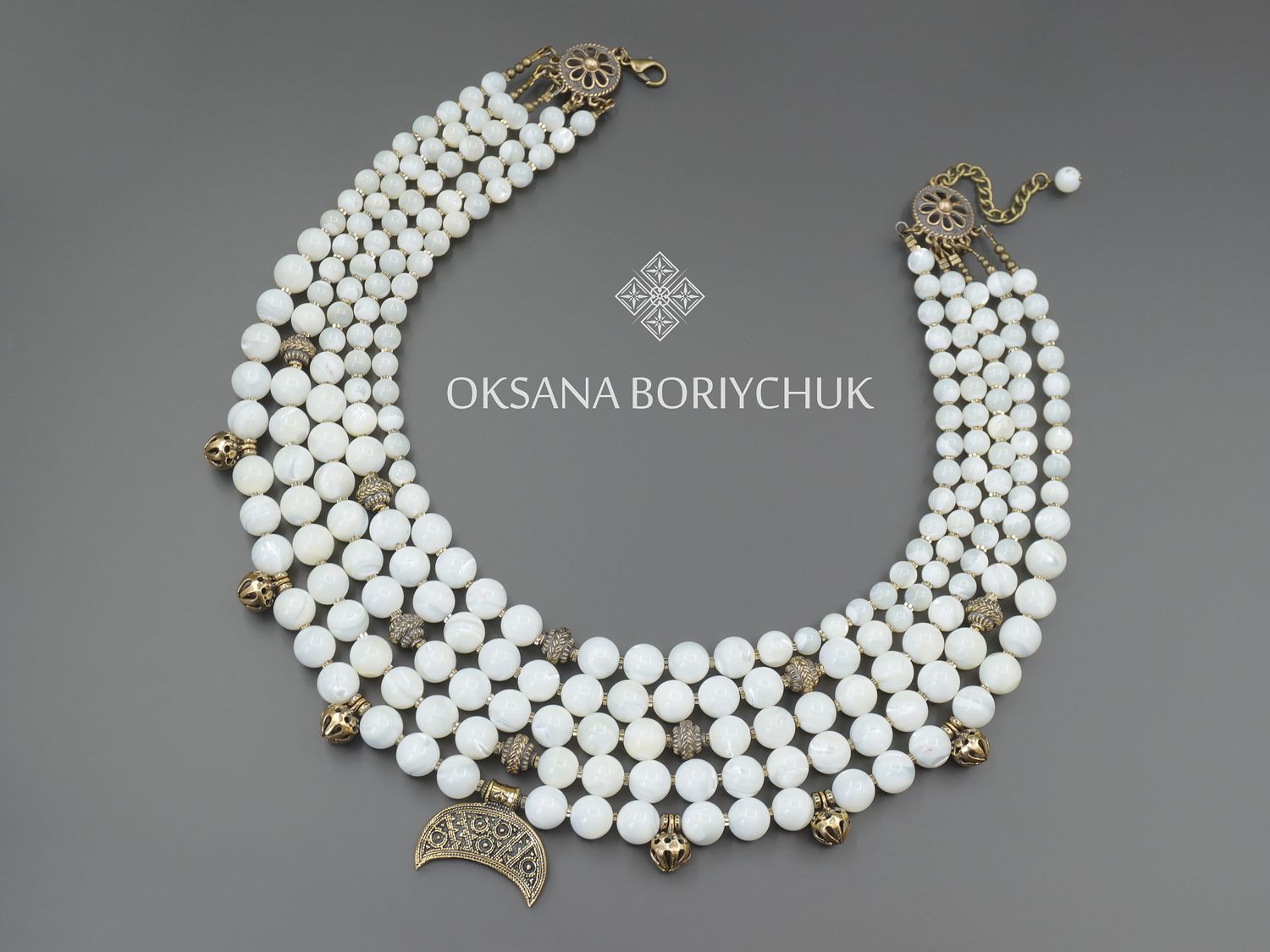 Намисто "Опівнічне сяйво"