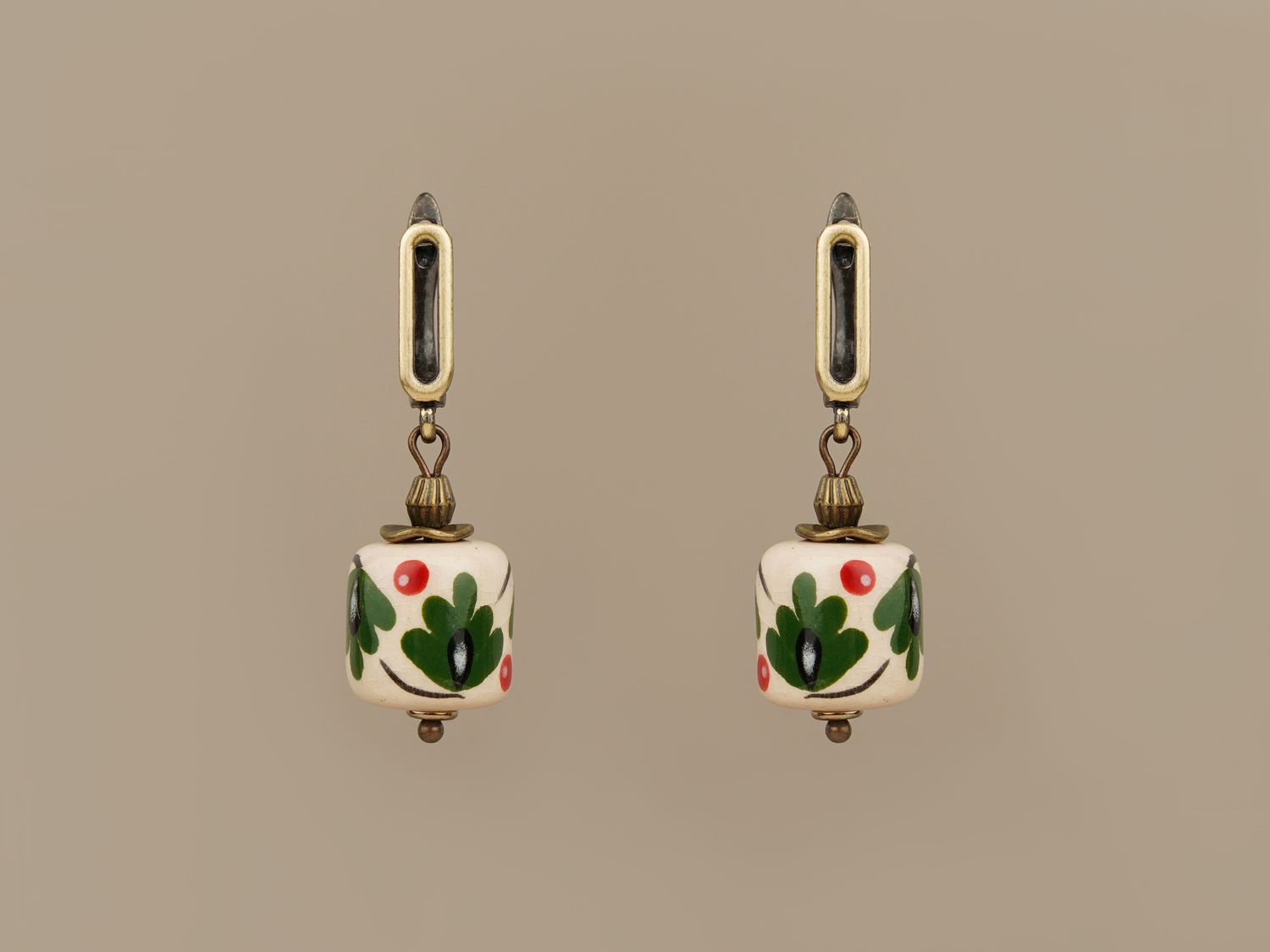 Сережки "Дубочки"