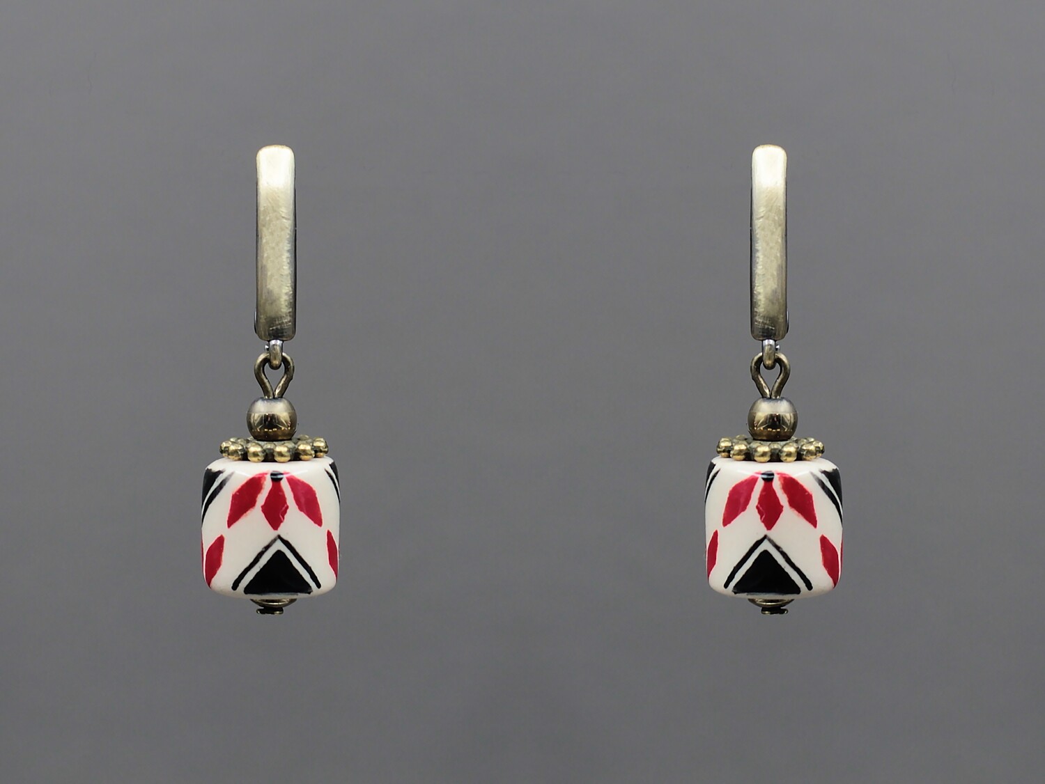 Сережки "Пелюсткові орнаменти"