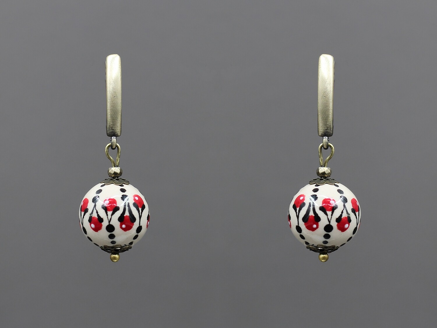 Сережки "Рум’яні ягоди"