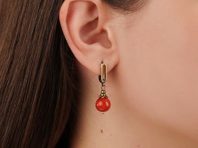 Сережки "Ягідні"