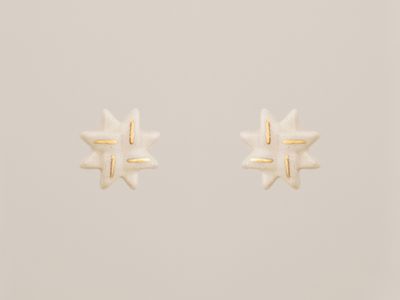 Сережки "Зоряне сяйво" пусети