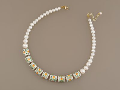 Намисто "Жовтоцвіт"