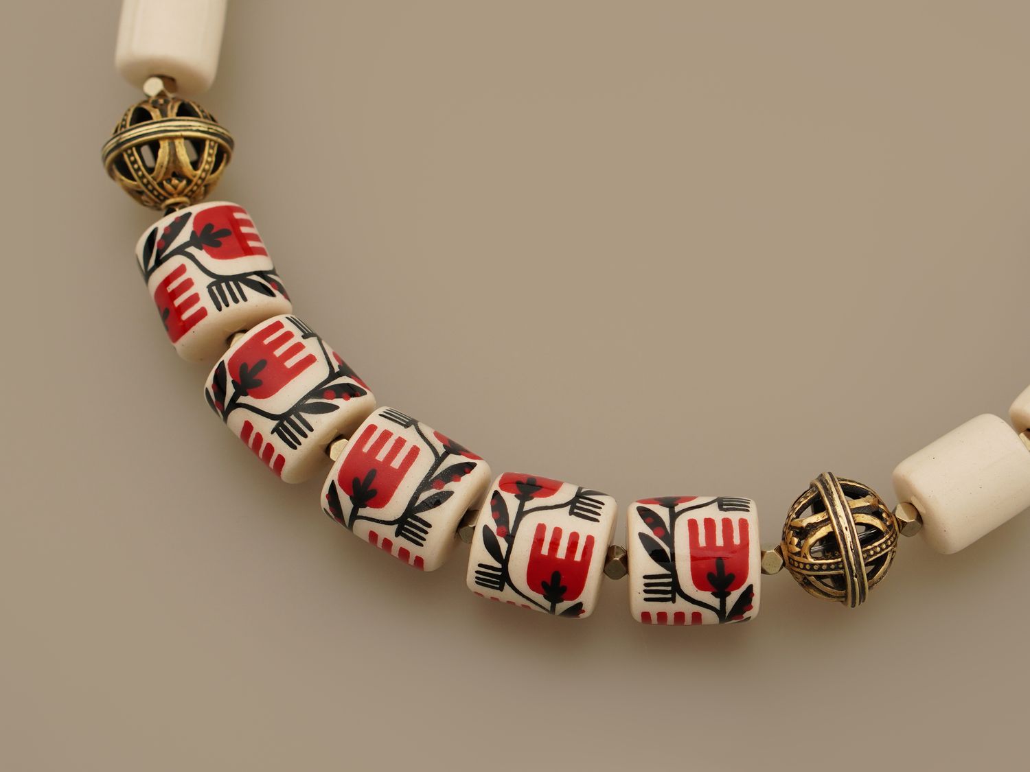 Чокер "Дика мальва"