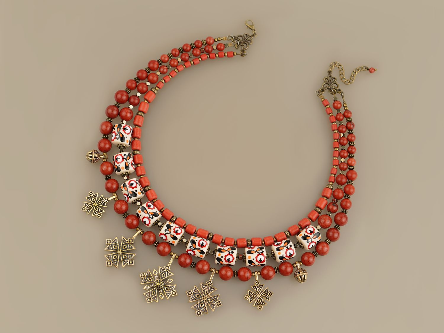 Намисто "Квітучий всесвіт"