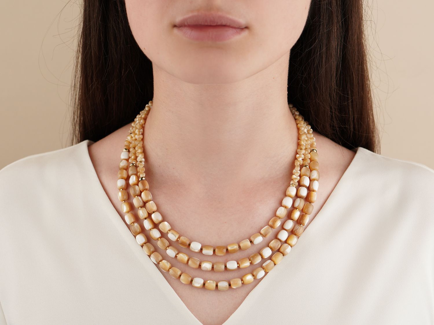 Намисто "Перламутрова симфонія"