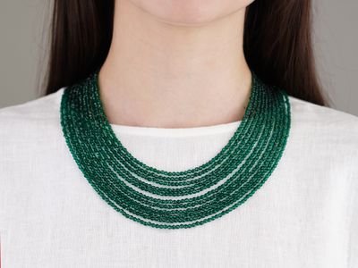 Намисто "Гірське різнотравʼя"