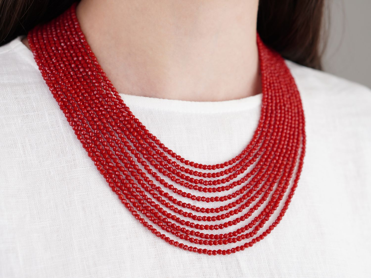 Намисто "Сонячна чепрага"