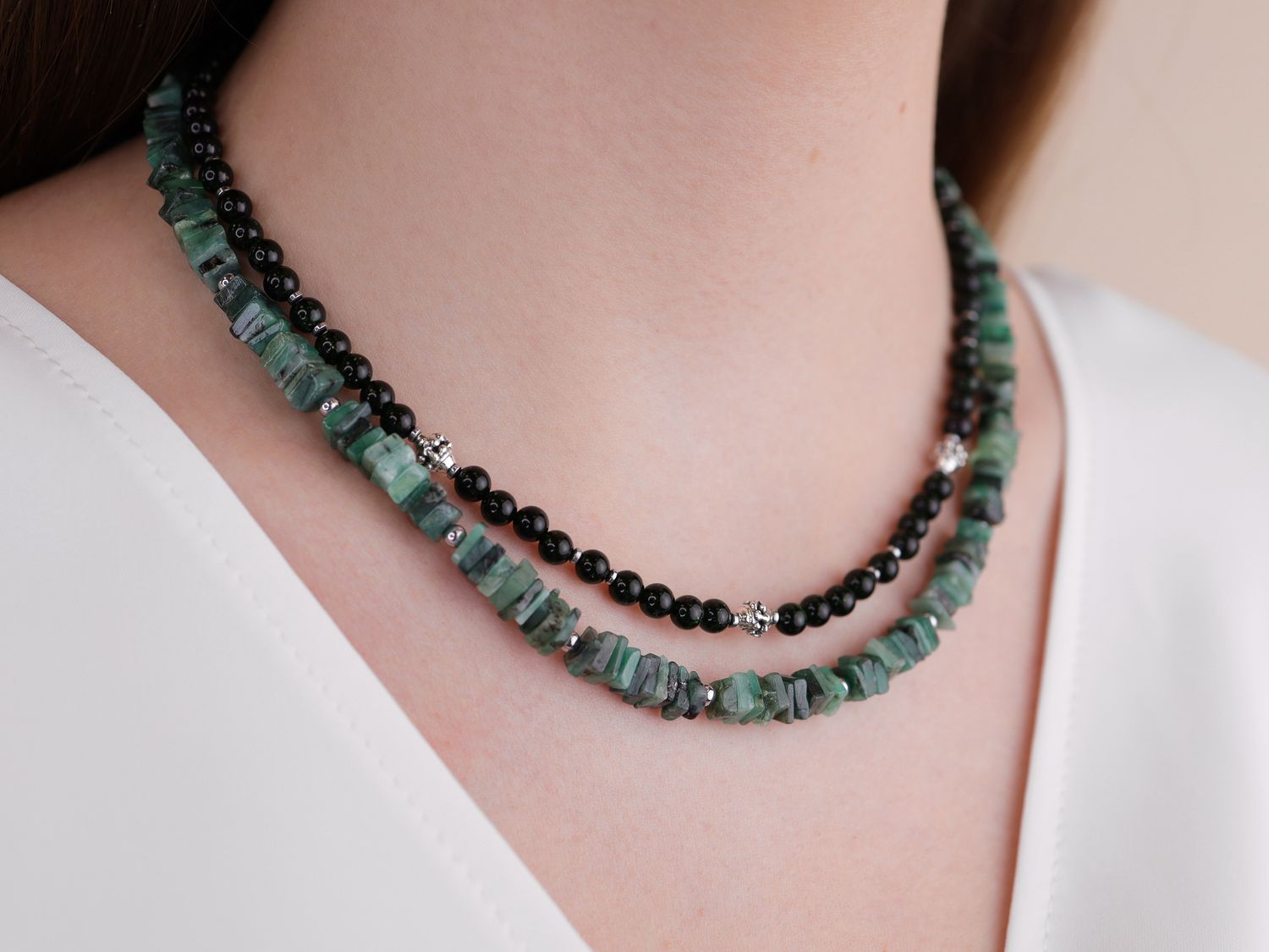 Намисто "Дика хвоя"