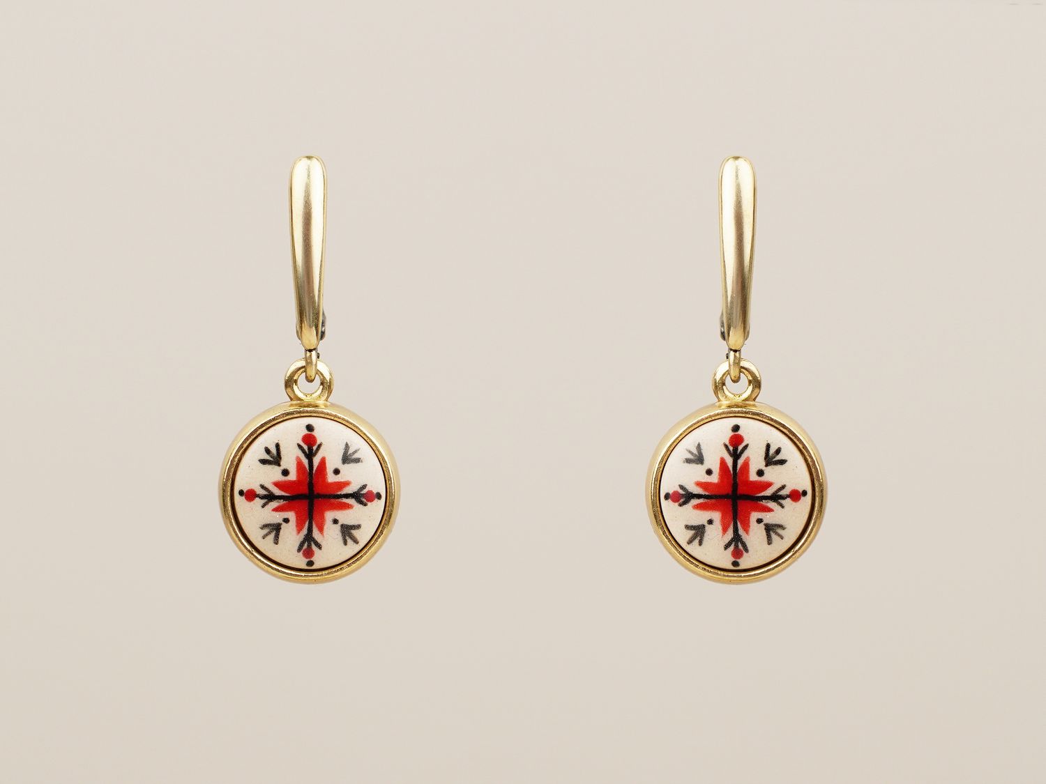 Сережки "Візерунки долі"