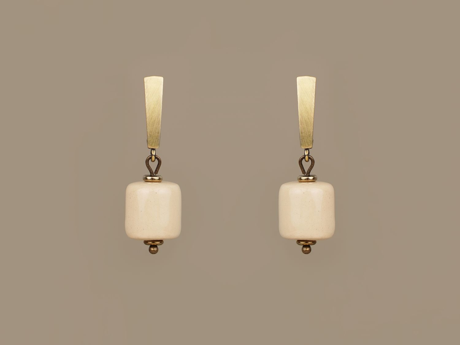 Сережки "Теплий спокій"