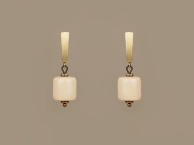 Сережки "Теплий спокій"