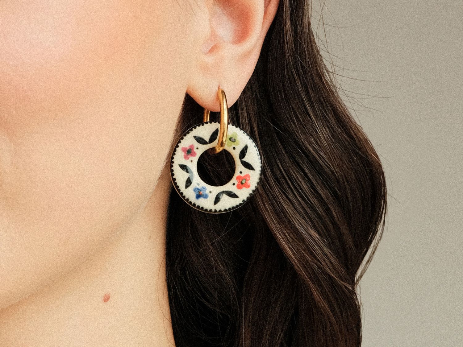 Сережки "Танок барв"