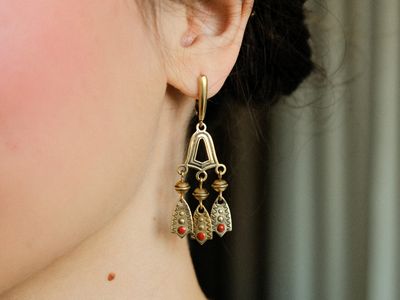 Сережки "Іскорки веселі"
