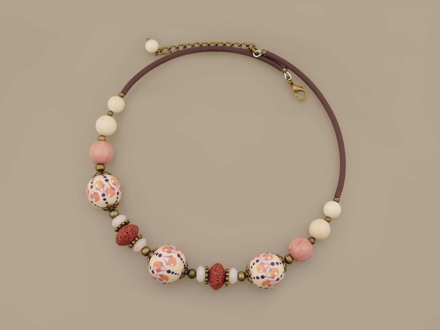 Чокер "Рожевий ранок"