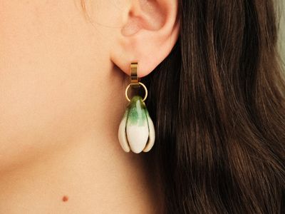 Сережки "Золотоцвіт"