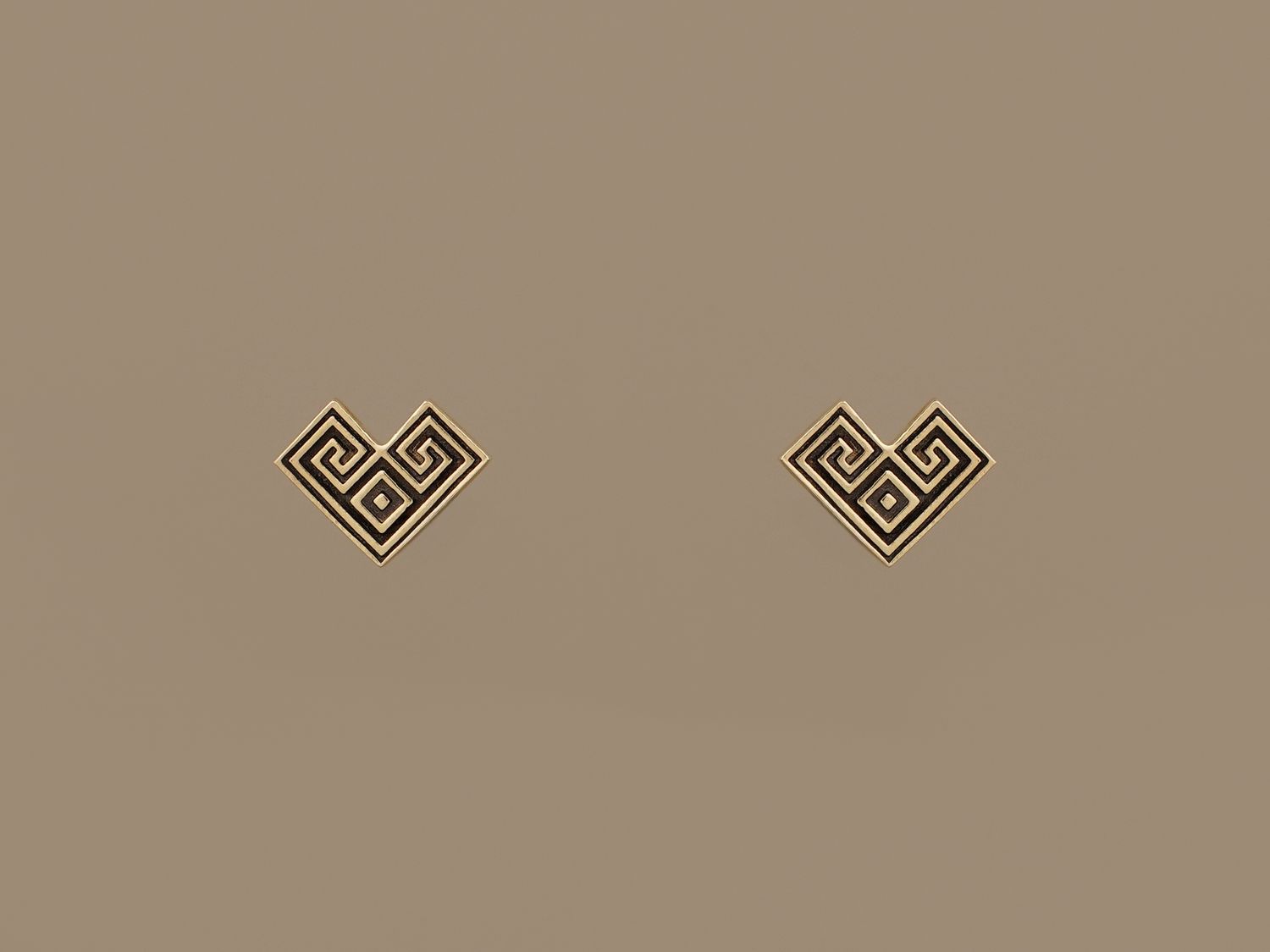 Сережки "Карпатський квіт"