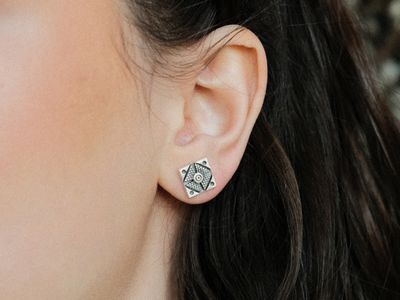 Сережки "Сонцеграй"*