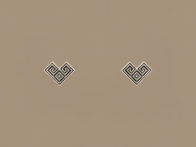 Сережки "Карпатський квіт"*