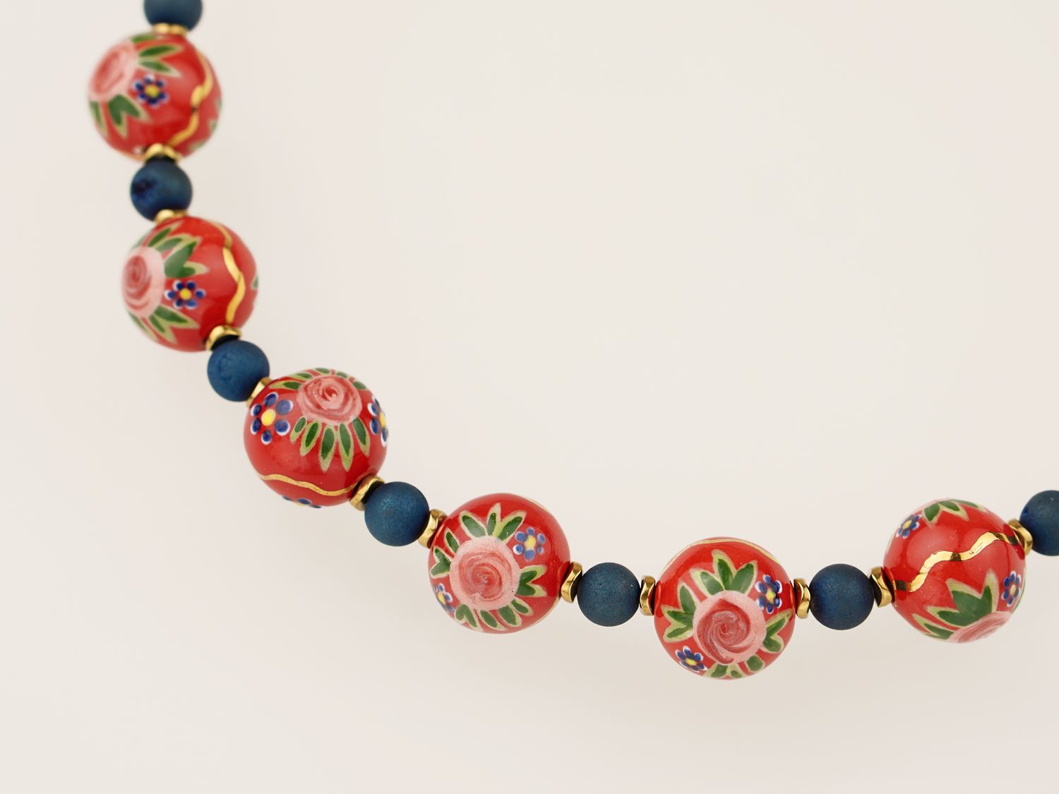 Чокер "Полум'я квітів"