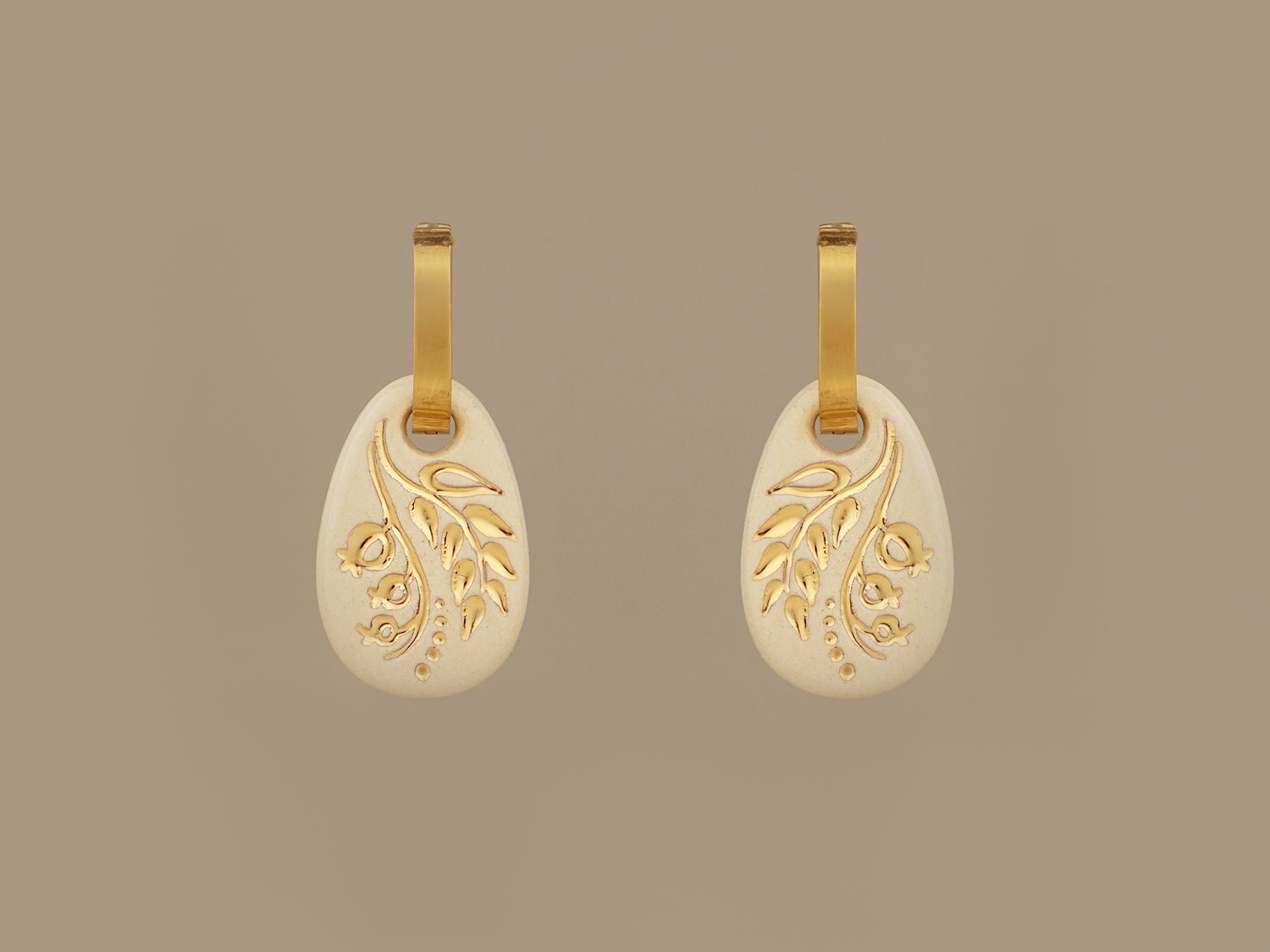 Сережки "Світлий паросток"