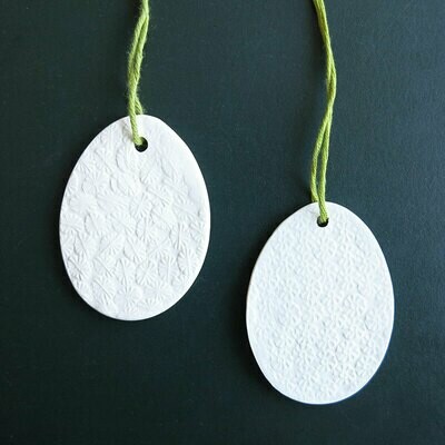 Ostereier aus Porzellan