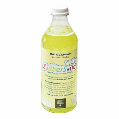 Zauberseifen-Mischung für Riesenseifenblasen