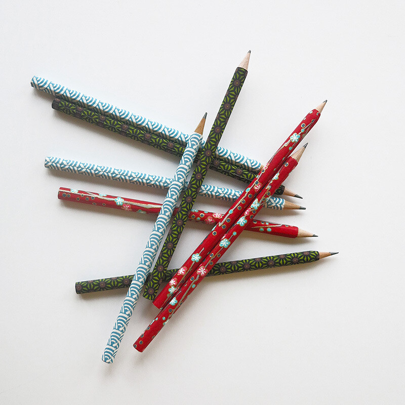 Bleistifte mit Japanpapier
