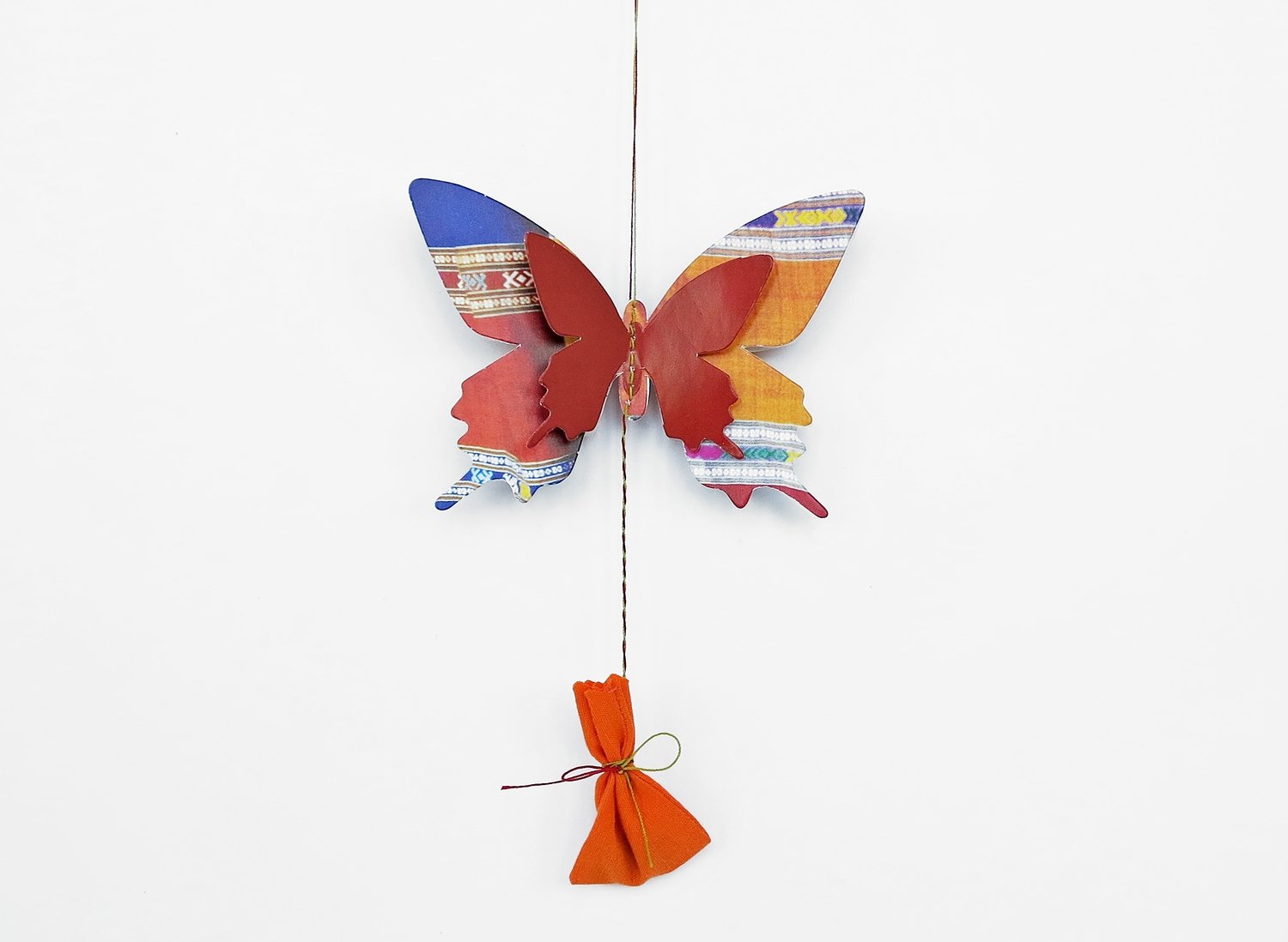 Papillon – Papierschmetterling einzeln