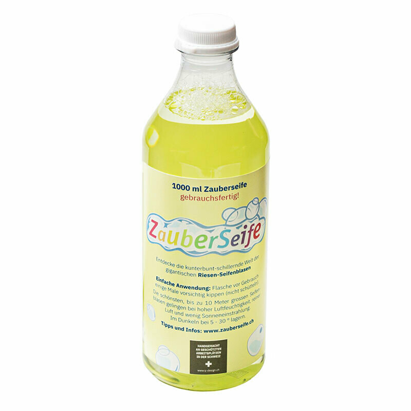 Zauberseifen-Mischung für Riesenseifenblasen